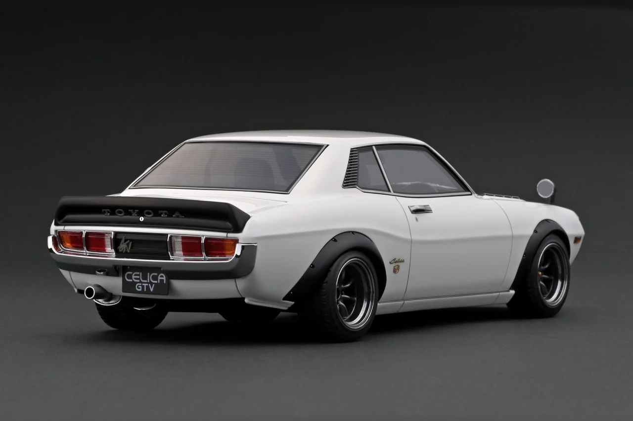 Ignition Model 1:18 Toyota Celica 1600GTV (TA22) in Pure White - Image 2
