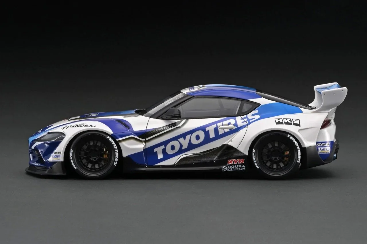 Ignition Model 1:18 Toyota GR Supra (A90) Rocket Bunny Pandem TOYO TIRES - Image 2