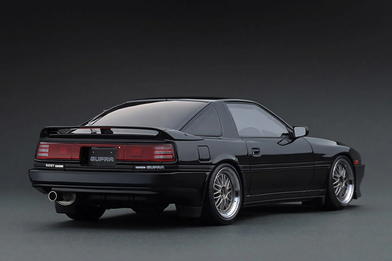 Ignition Model 1:18 Toyota Supra 3.0GT LIMITED (MA70) in Black - Image 2