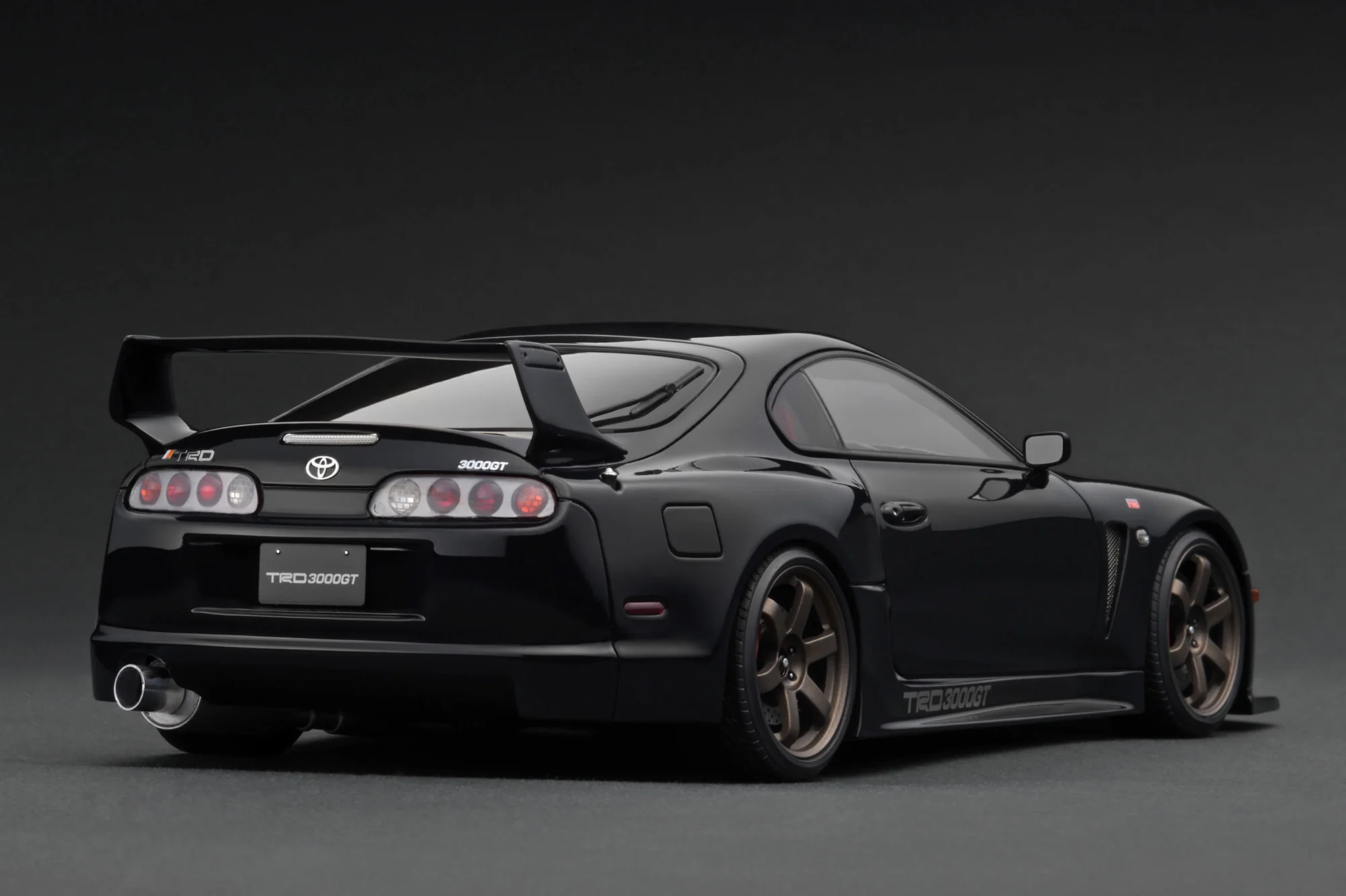 Ignition Model 1:18 Toyota Supra (A80) TRD 3000GT in Black - Image 2