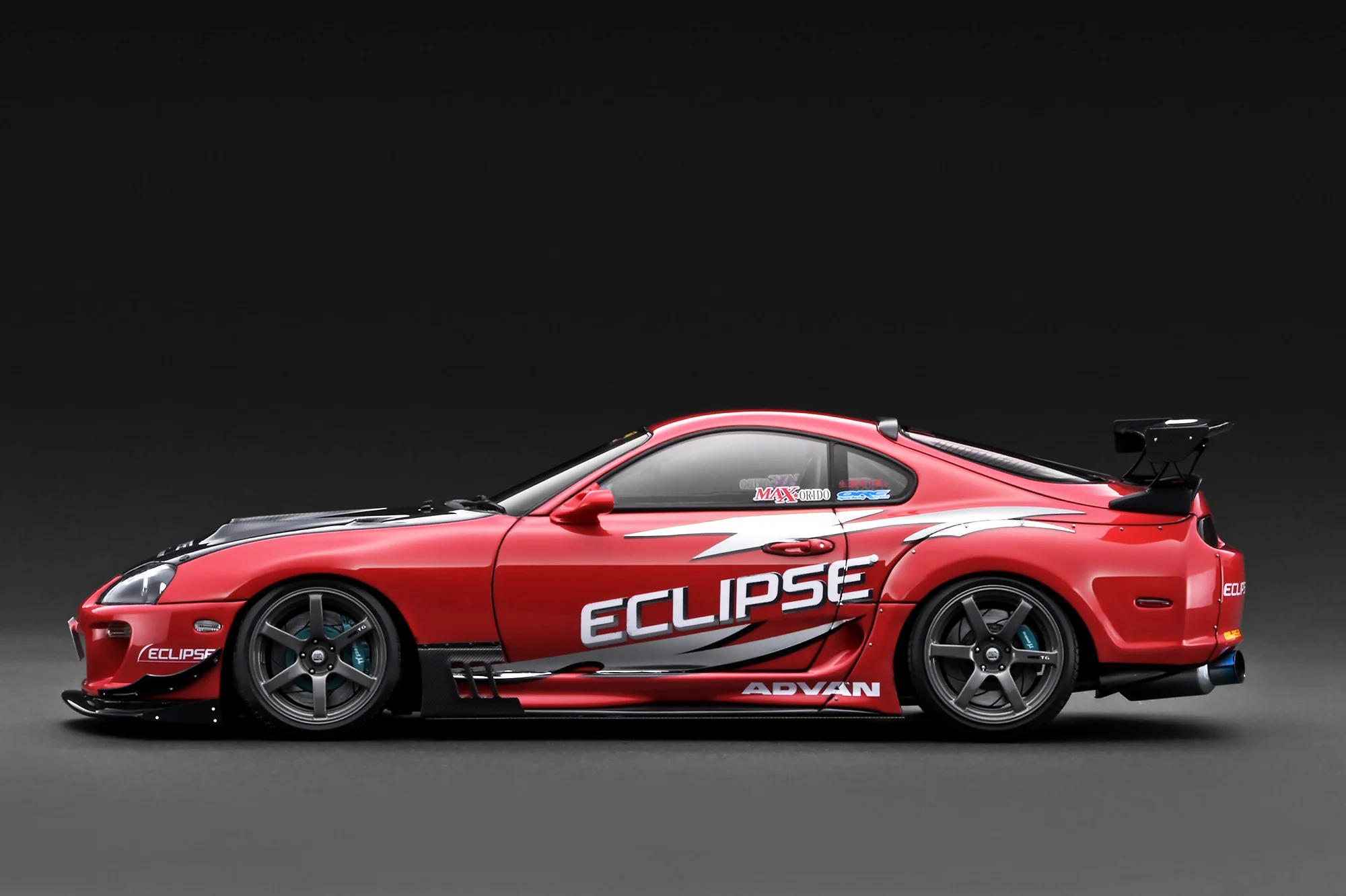 *PREORDER* Ignition Model 1:18 Toyota Supra RZ (JZA80) Max Orido Street Version 2 in Red - Image 2