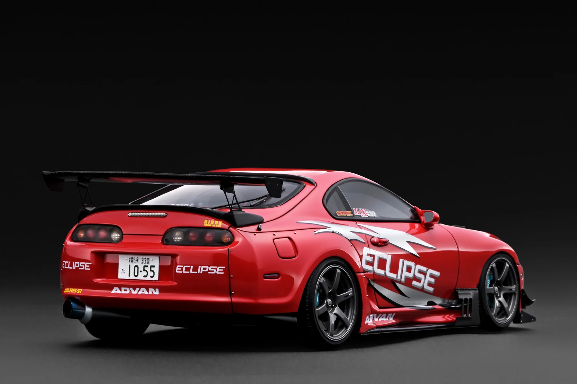 *PREORDER* Ignition Model 1:18 Toyota Supra RZ (JZA80) Max Orido Street Version 2 in Red - Image 3