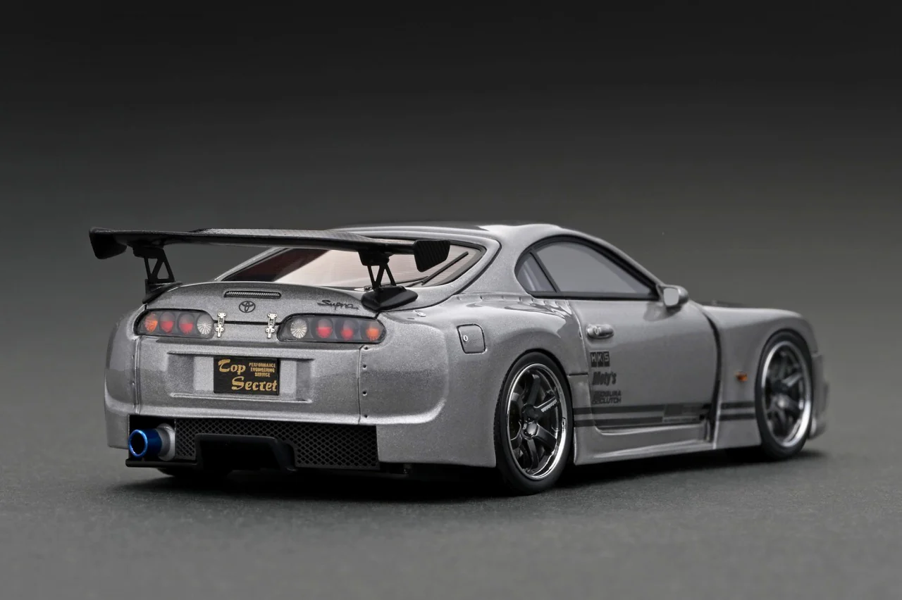 Ignition Model 1:43 Toyota Supra (JZA80) TOP SECRET "GT-300" in Silver - Image 2
