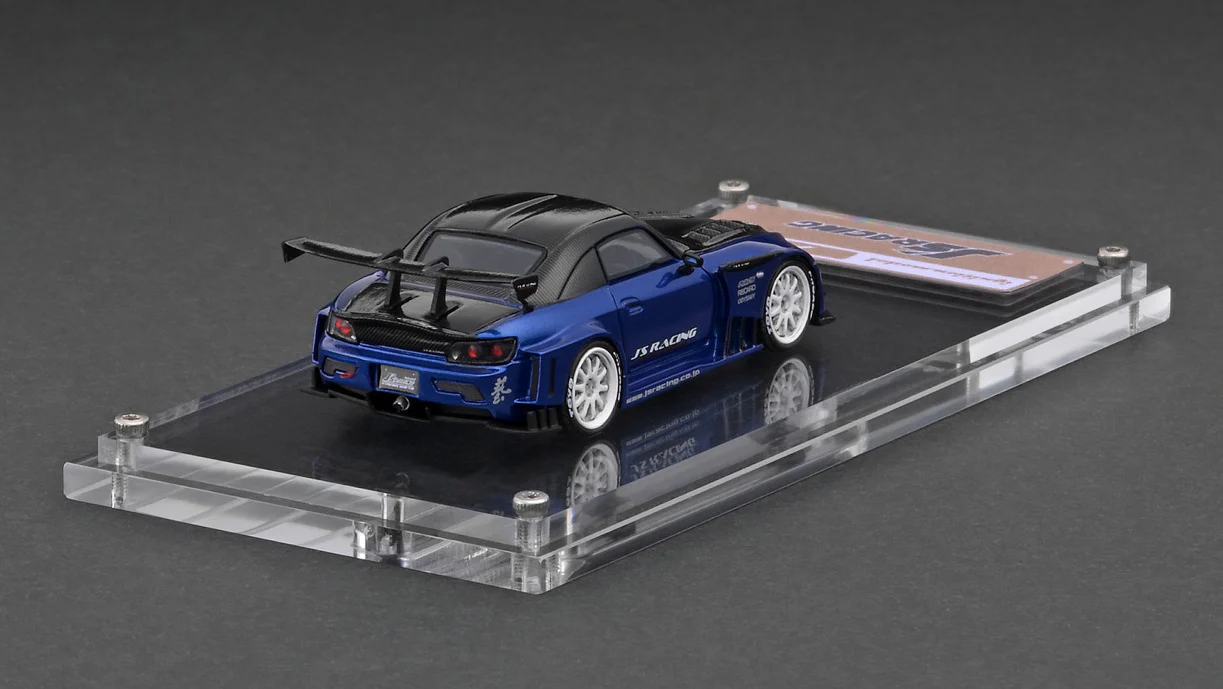 Ignition Model 1:64 Honda S2000 (AP1) J's Racing in Blue Metallic - Image 2