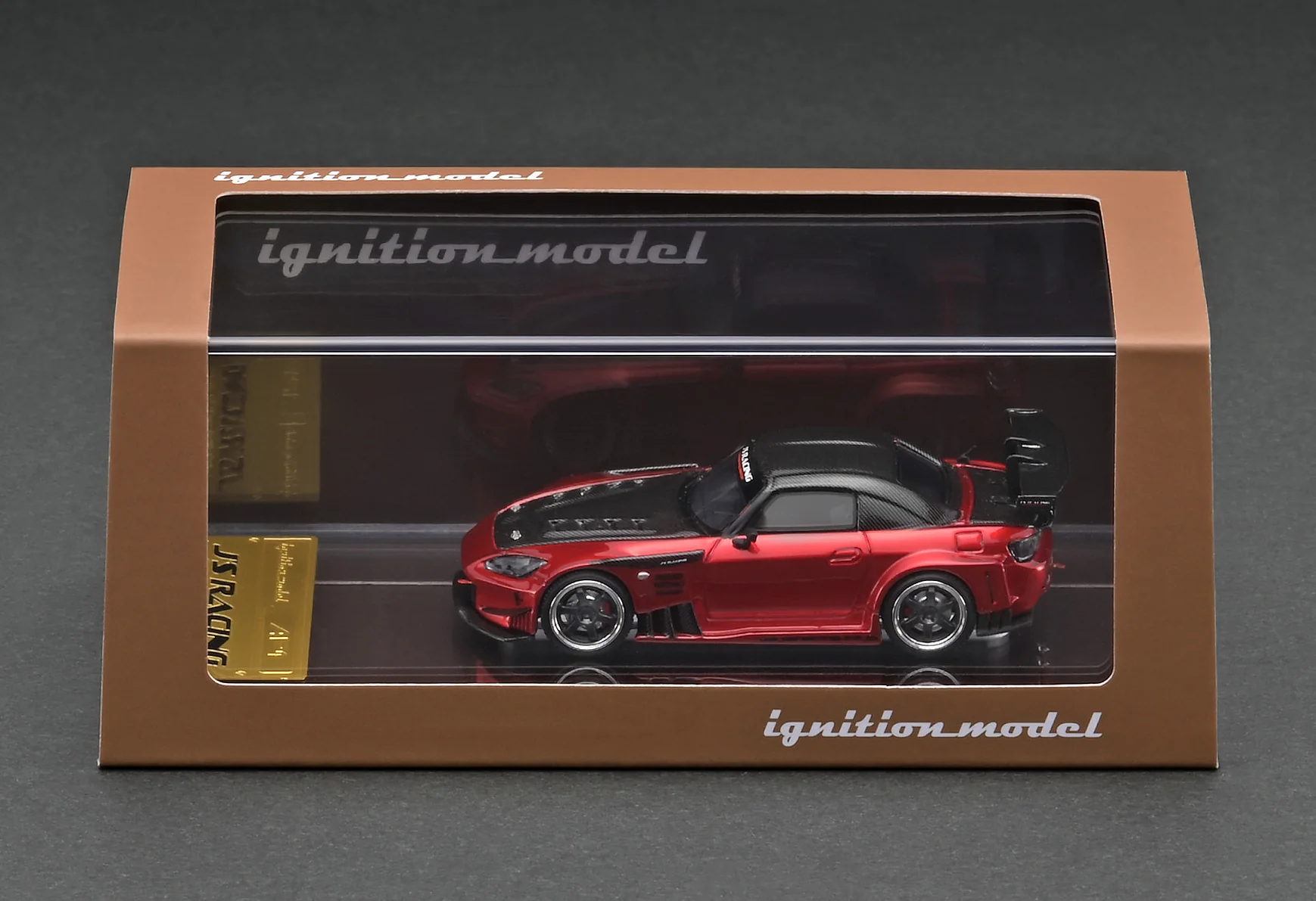 Ignition Model 1:64 Honda S2000 (AP1) J's Racing in Red Metallic - Image 3