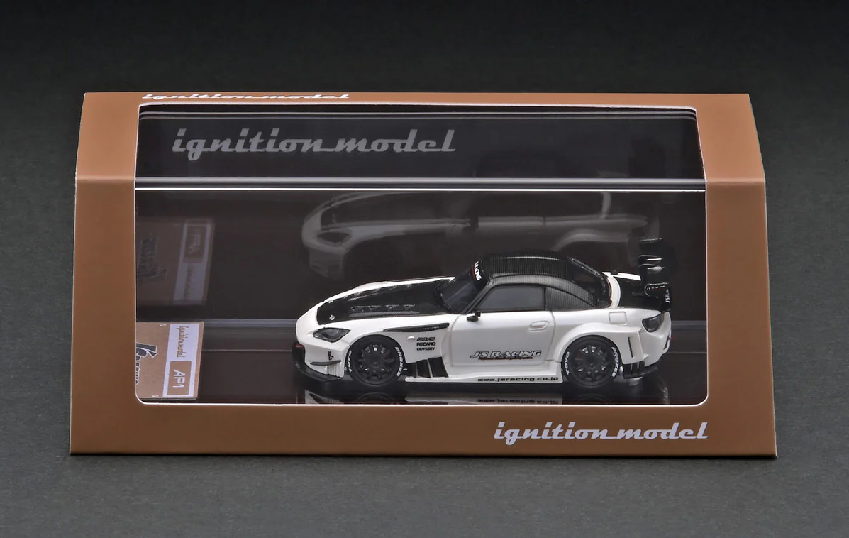 Ignition Model 1:64 Honda S2000 (AP1) J's Racing in White - Image 3