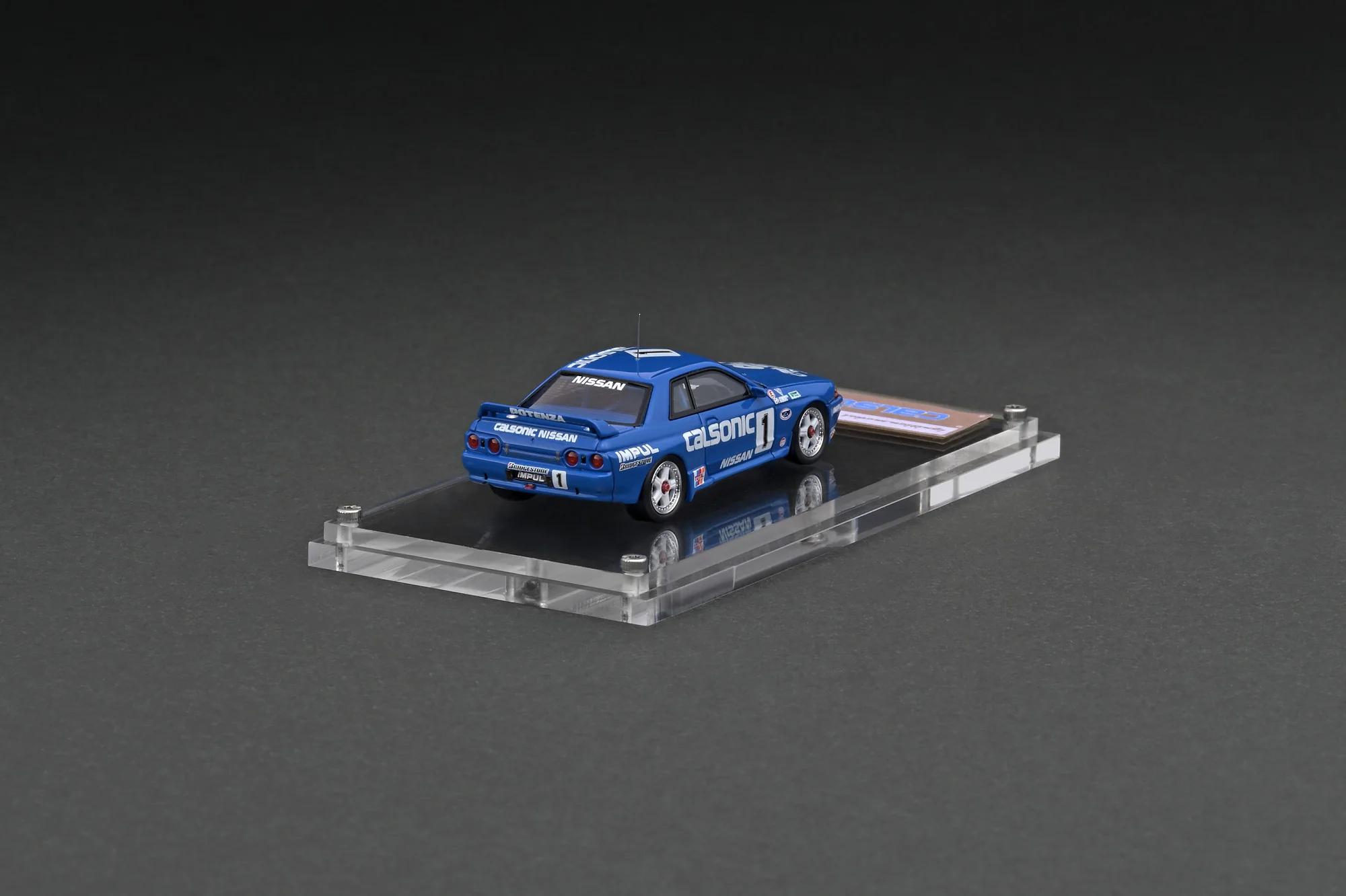 Ignition Model 1:64 Nissan Skyline GT-R (R32) CALSONIC #1 1991 JTC - Image 2
