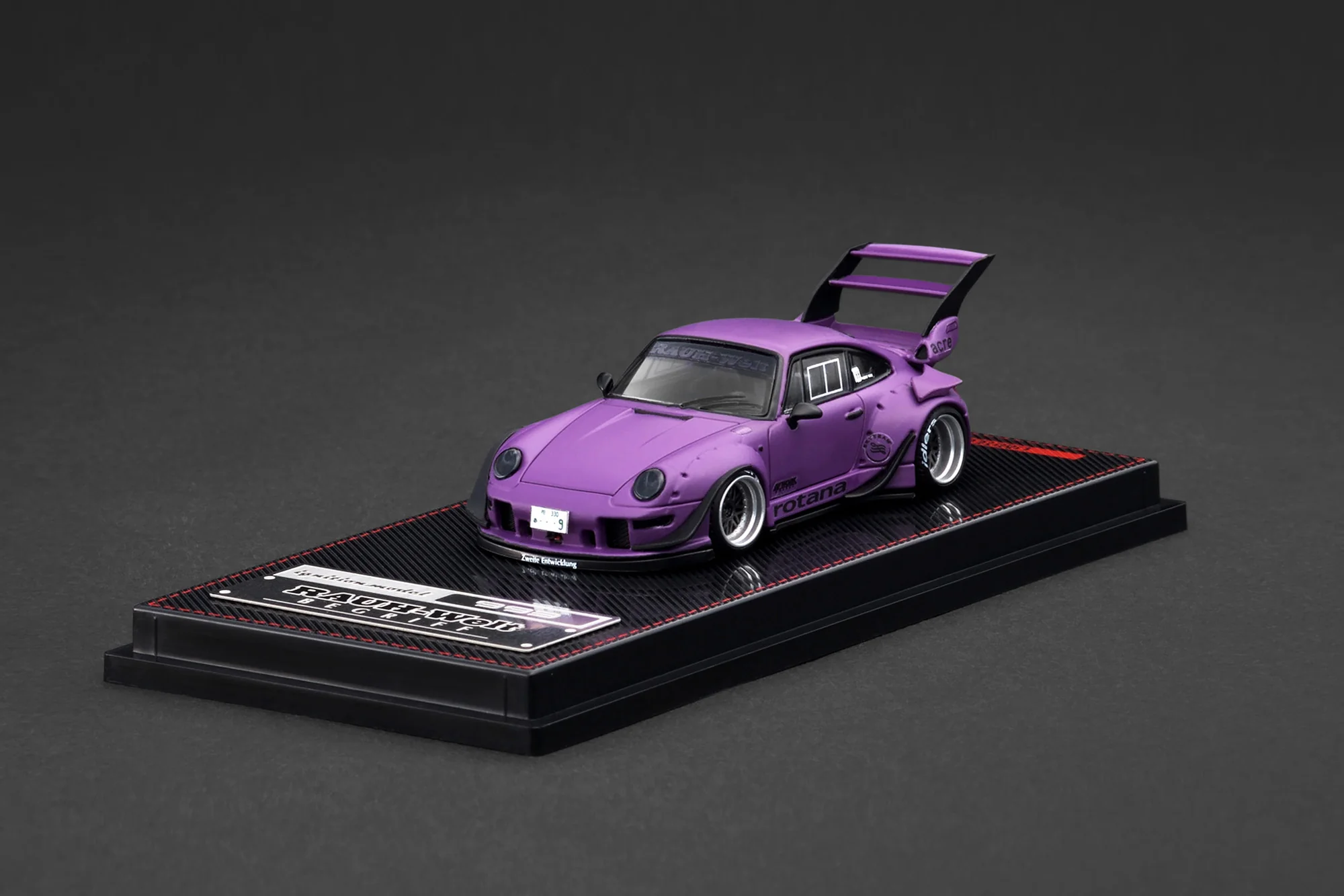 *PREORDER* Ignition Model 1:64 RWB 993 in Matte Purple - Image 2