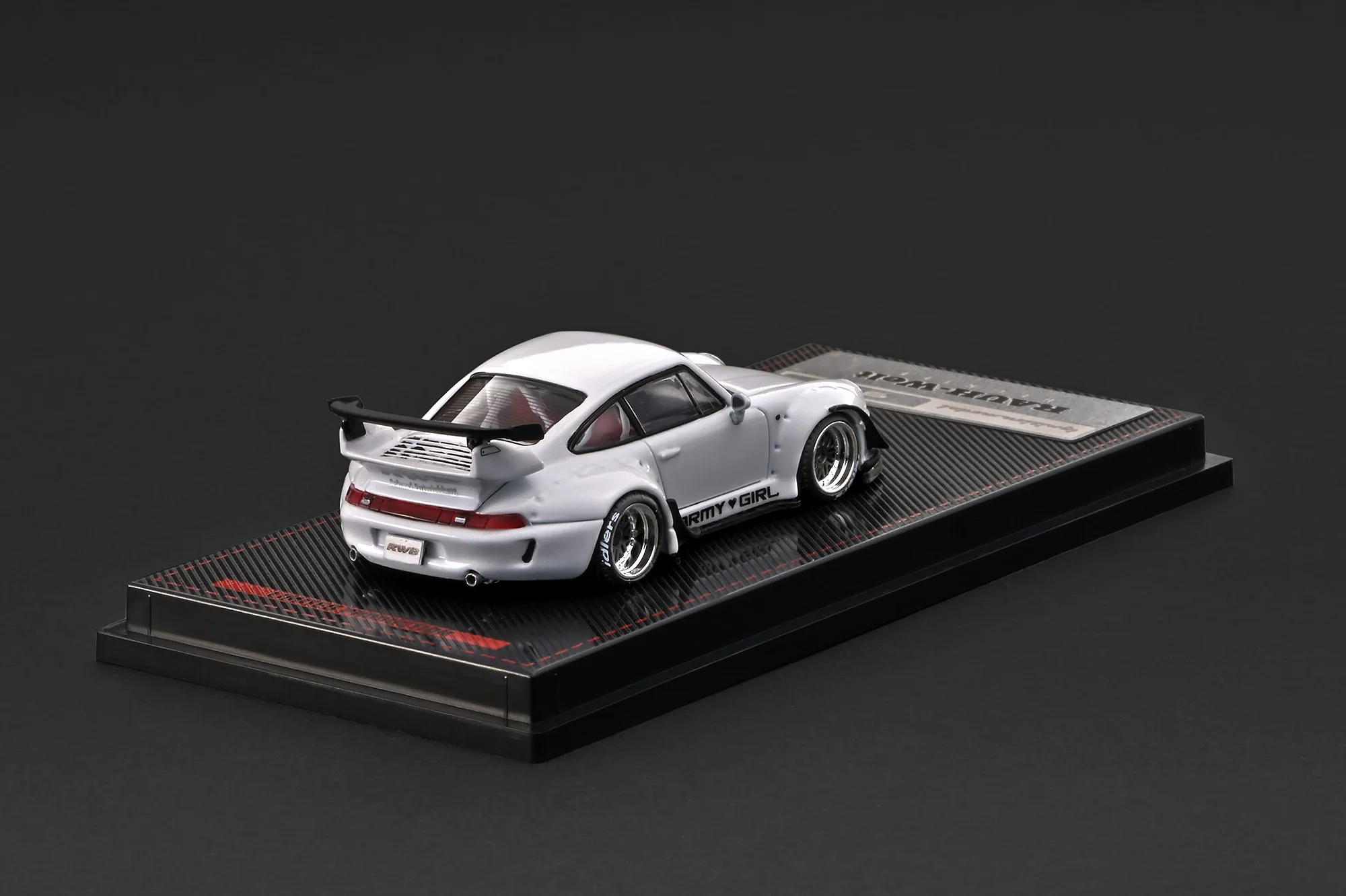 *PREORDER* Ignition Model 1:64 RWB 993 in White Metallic - Image 2