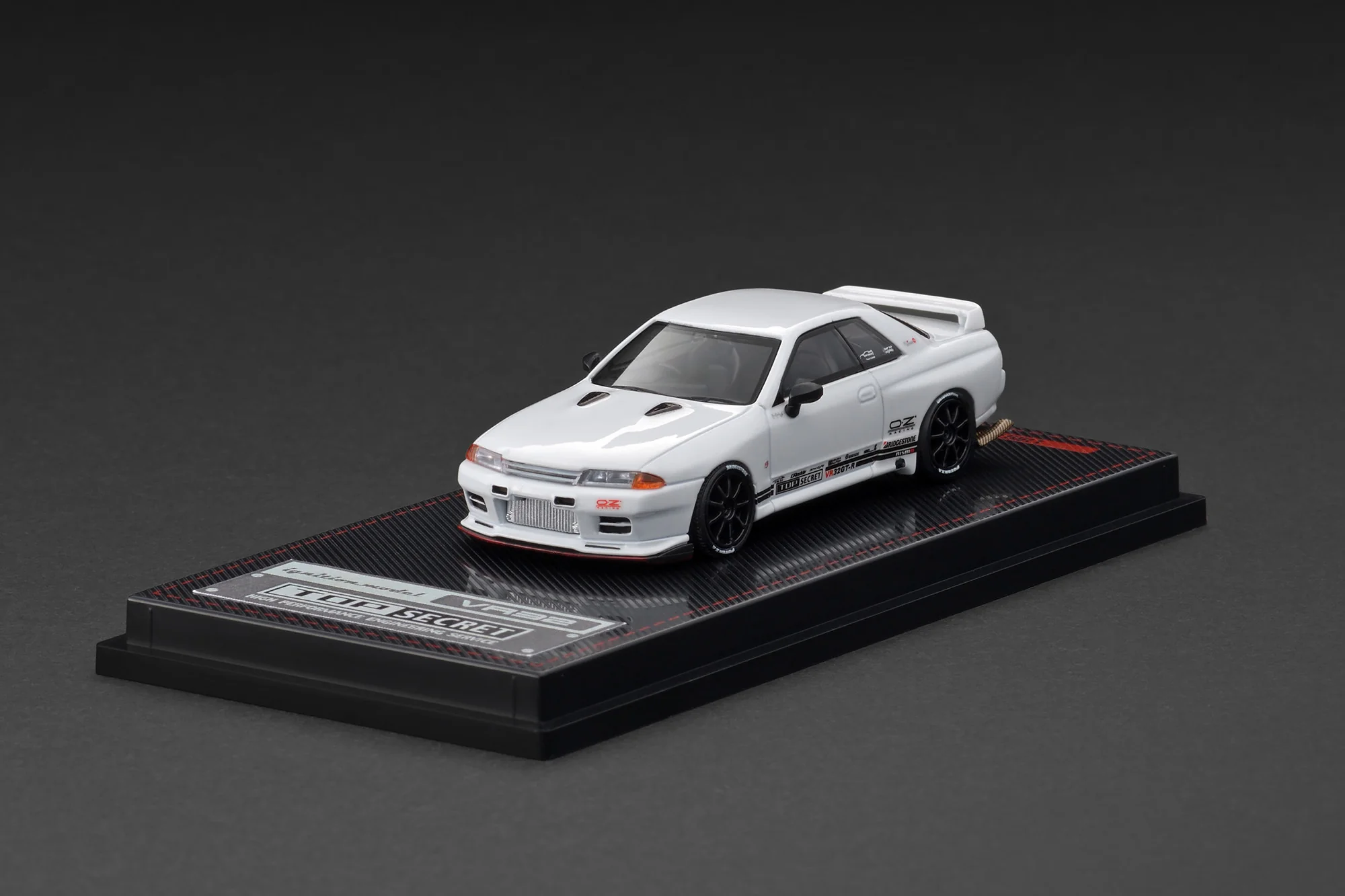 *CANCELLED* Ignition Model 1:64 Nissan Skyline (BNR32) TOP SECRET GT-R (VR32) White - Image 2