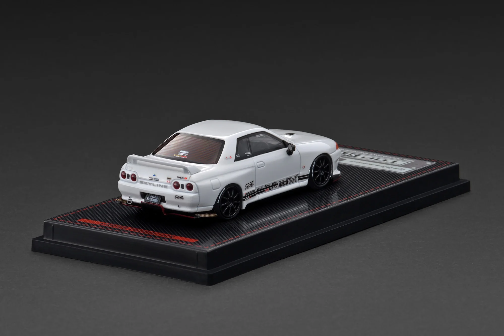 *CANCELLED* Ignition Model 1:64 Nissan Skyline (BNR32) TOP SECRET GT-R (VR32) White - Image 3