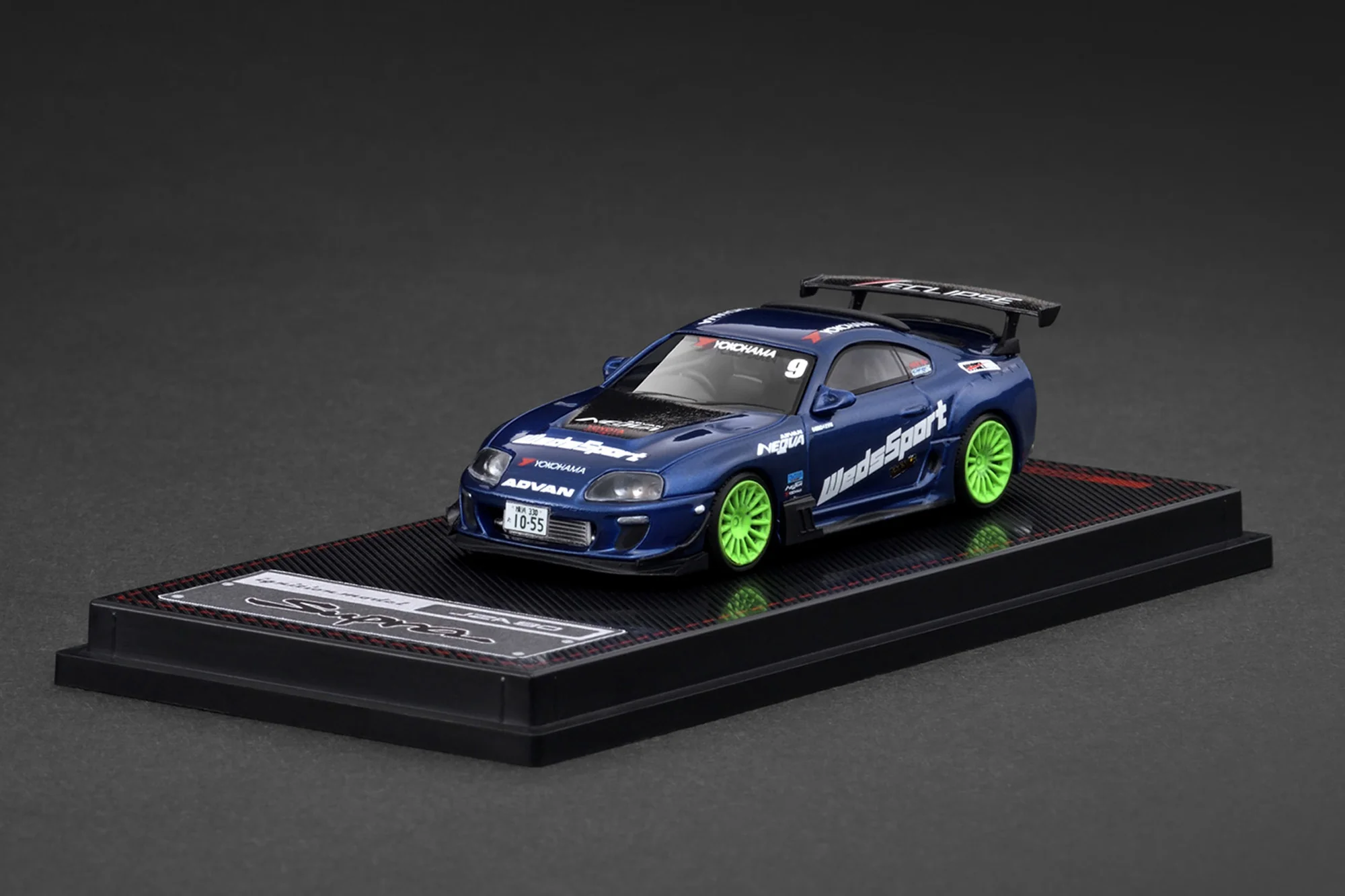 Ignition Model 1:64 Toyota Supra (JZA80) RZ Max Orido Edition in Blue Metallic - Image 2