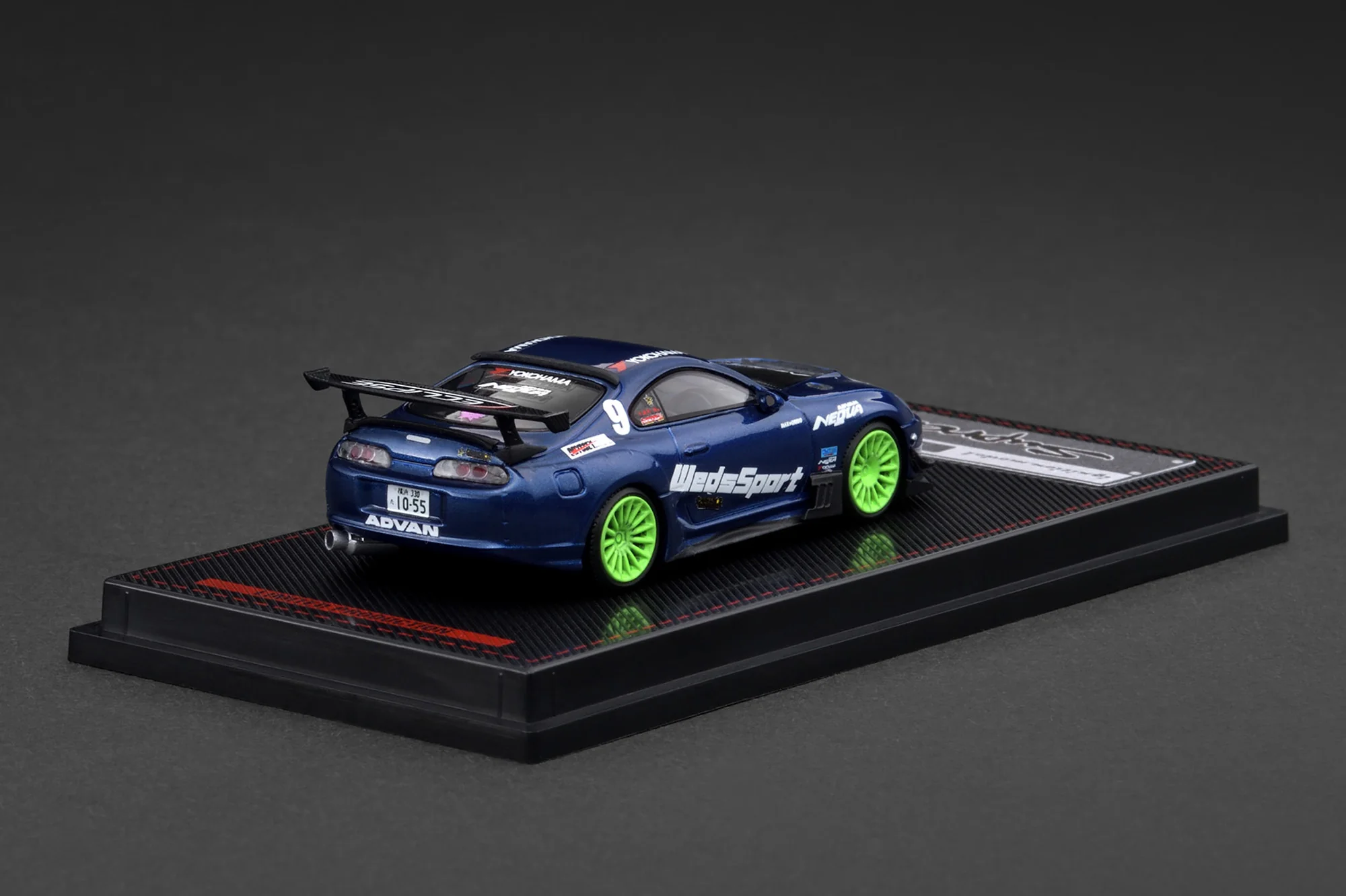 Ignition Model 1:64 Toyota Supra (JZA80) RZ Max Orido Edition in Blue Metallic - Image 3