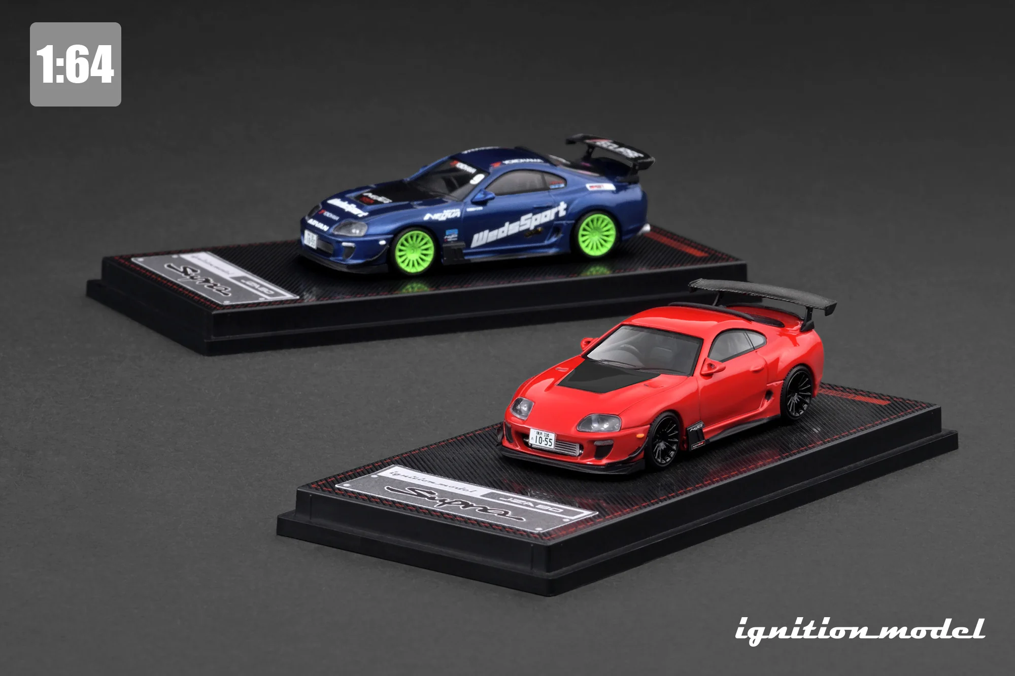 Ignition Model 1:64 Toyota Supra (JZA80) RZ Max Orido Edition in Red - Image 4