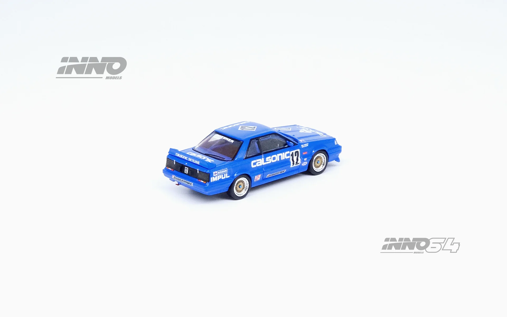 INNO Models 1:64 Nissan Skyline GTS-R (R31) #12 "Calsonic" JTCC 1987 - Image 2