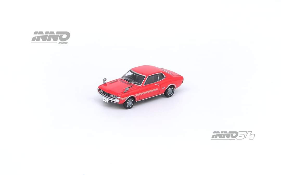 INNO Models 1:64 Toyota Celica (TA22) 1600 GTV in Red - Image 3