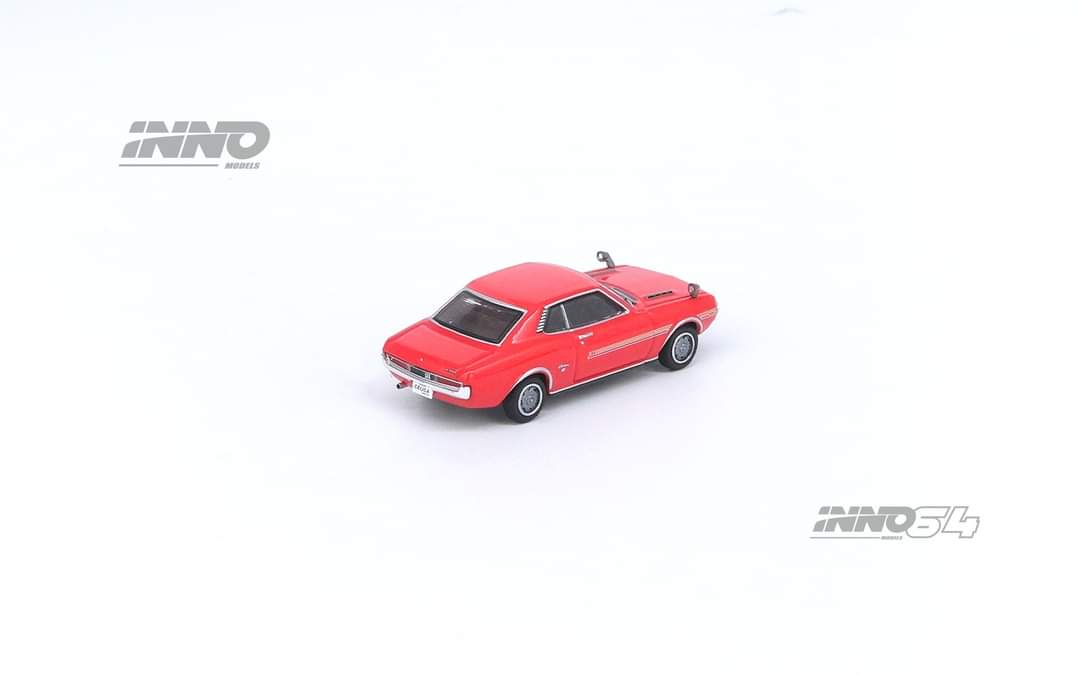 INNO Models 1:64 Toyota Celica (TA22) 1600 GTV in Red - Image 4