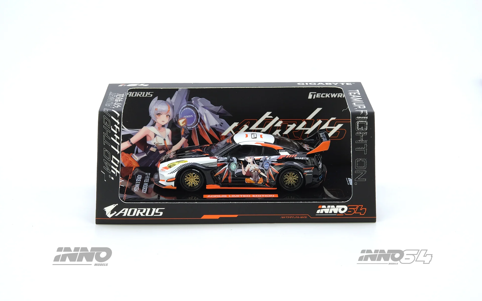 *PREORDER* INNO64 1:64 Nissan GT-R R35 WIDEBODY AORUS X INNO64 Limited Edition - Image 3