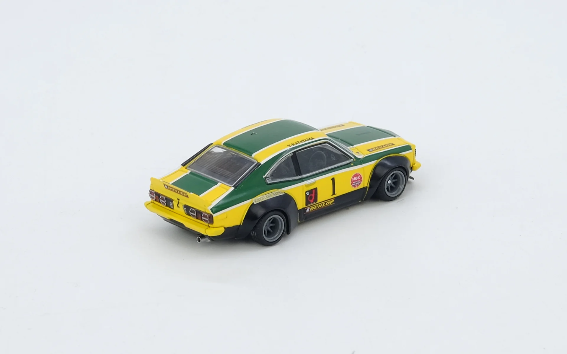 INNO64 1:64 Mazda RX-3 Savanna LBWK "KATAYAMA RACING" Livery - Image 2