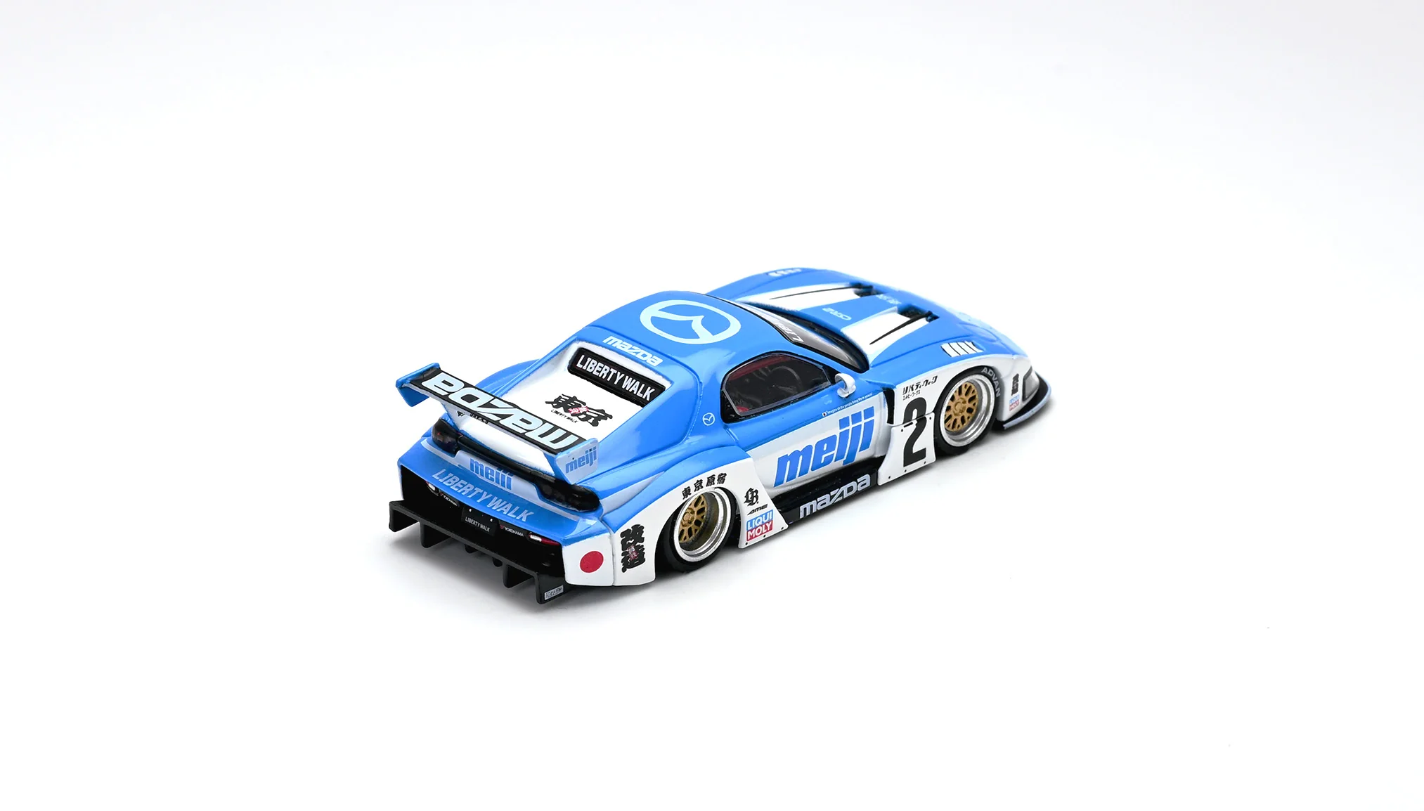 *PREORDER* INNO64 1:64 Mazda RX-7 (FD3S) LB-Super Silhouette "MEIJI" Edition - Image 4