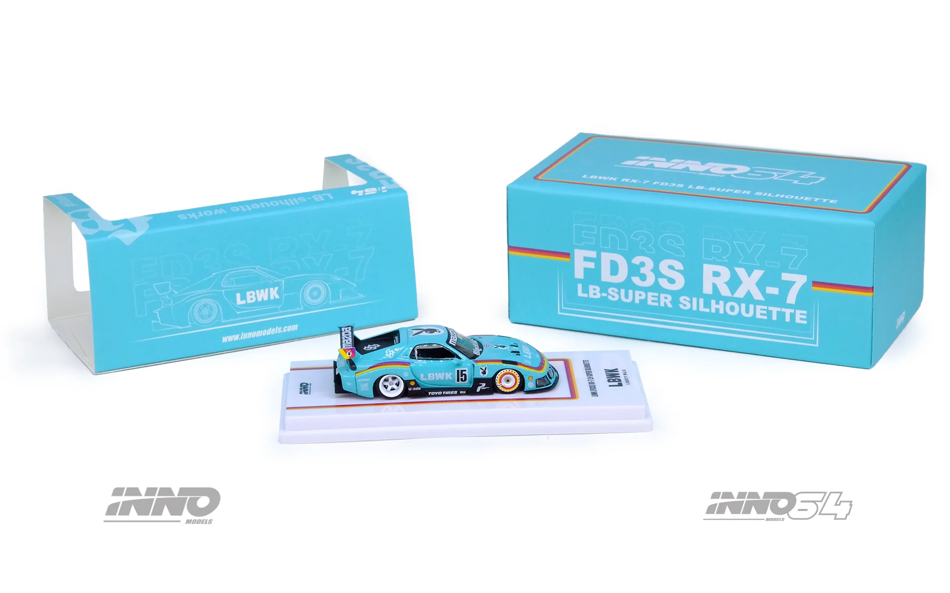 INNO64 1:64 Mazda RX7 (FD3S) LB-SUPER SILHOUETTE Hobby Expo China 2024 Edition (ONE CAR PER PERSON) - Image 4