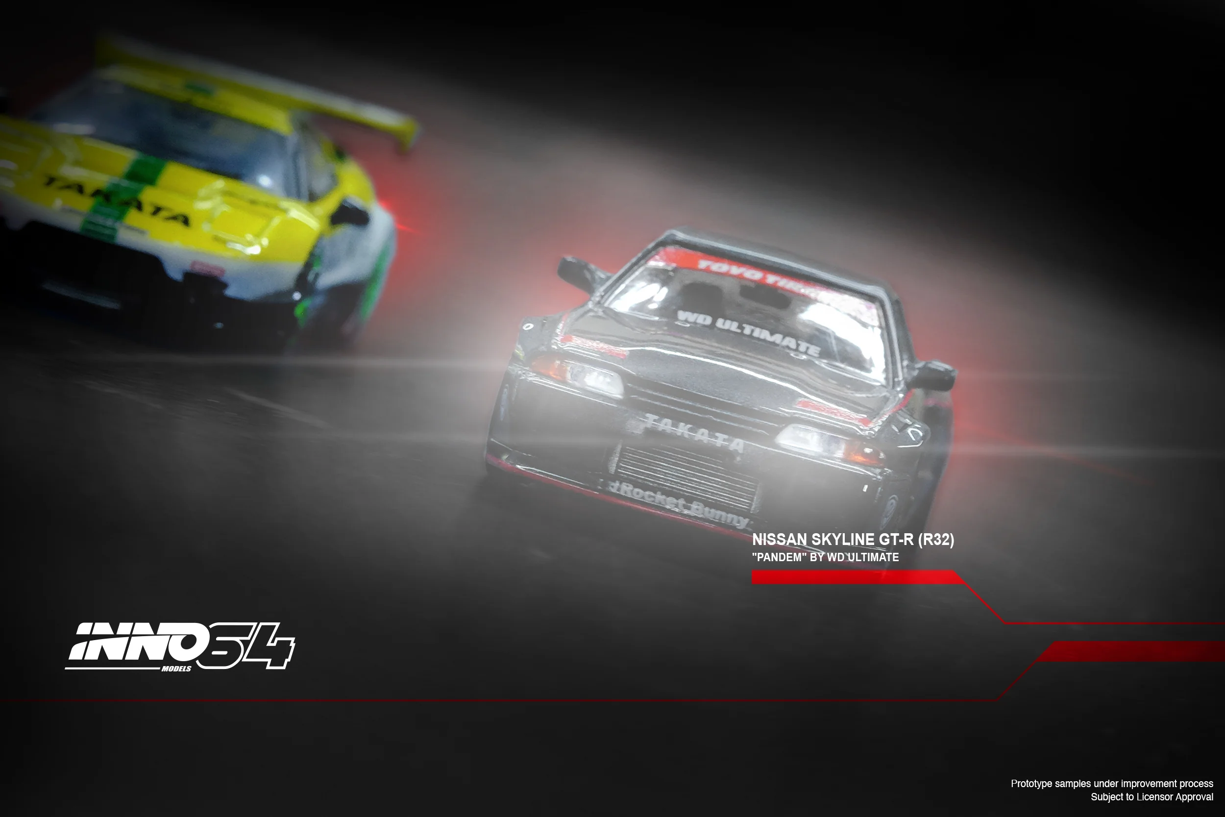 INNO64 1:64 Nissan Skyline GT-R R32 Pandem by WD Ultimate - Image 5