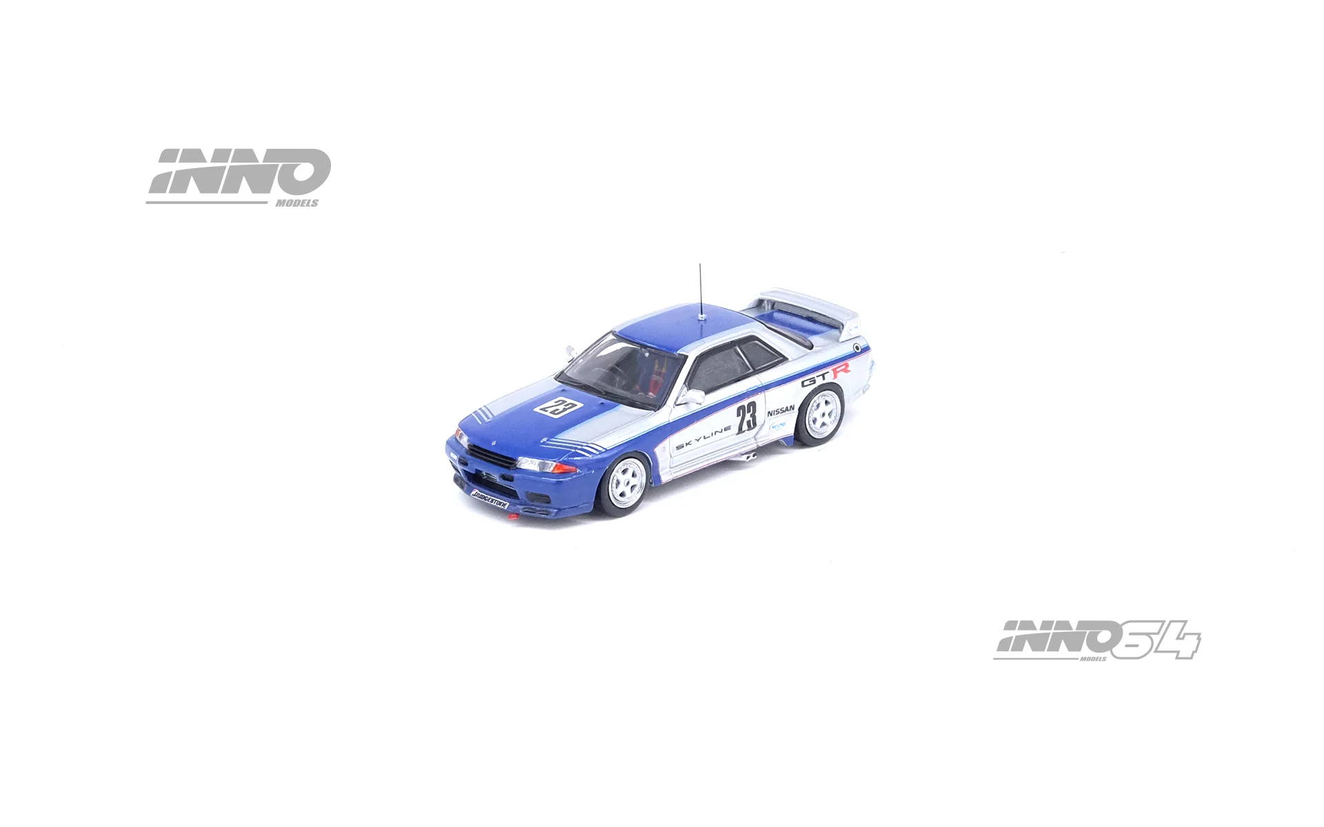 INNO64 1:64 Nissan Skyline GT-R (R32) (R32) Gr.A Test Car 1989 - Image 3