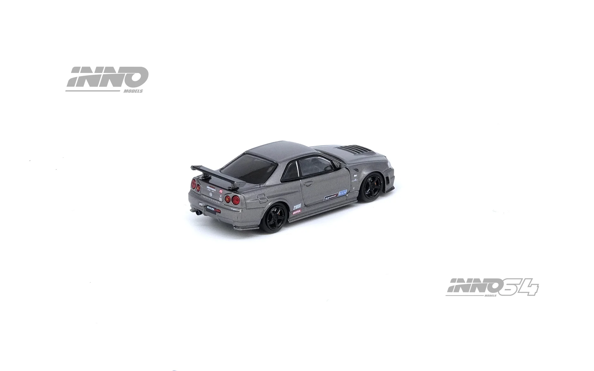 INNO64 1:64 Nissan Skyline GT-R (R34) Omori Factory "CLUBMAN RACE SPEC" (CRS) - Image 4