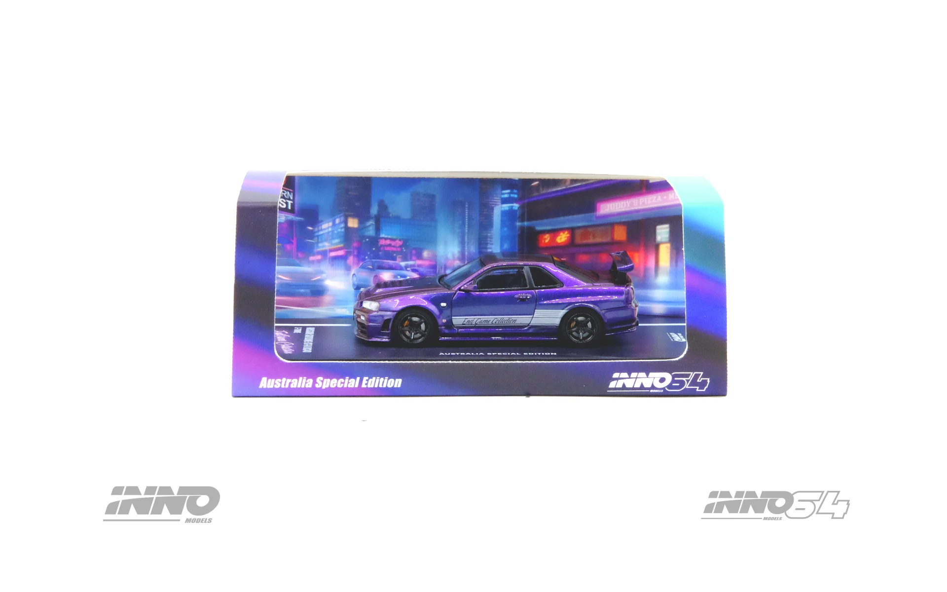 INNO64 1/64 Nissan Skyline GT-R (R34) Z-Tune "END GAME" Australia Special Edition - Image 5