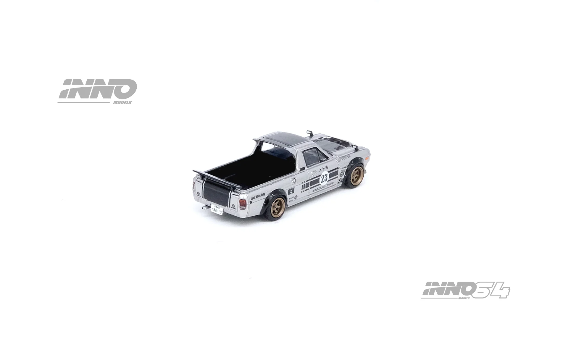 INNO64 1:64 Nissan Sunny Hakotora Pick Up Truck "INAZUMA WORK" - Image 5