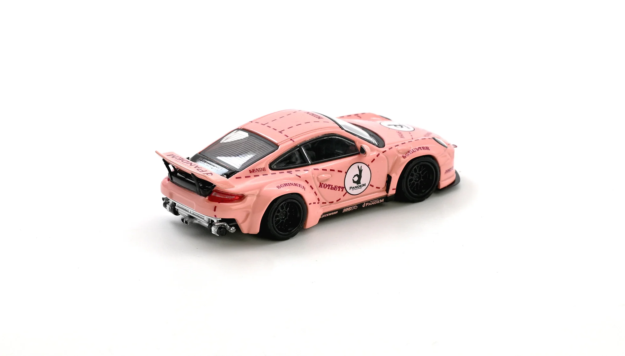 *PREORDER* INNO64 1:64 Porsche 997 PANDEM "PINK PIG" Edition - Image 3