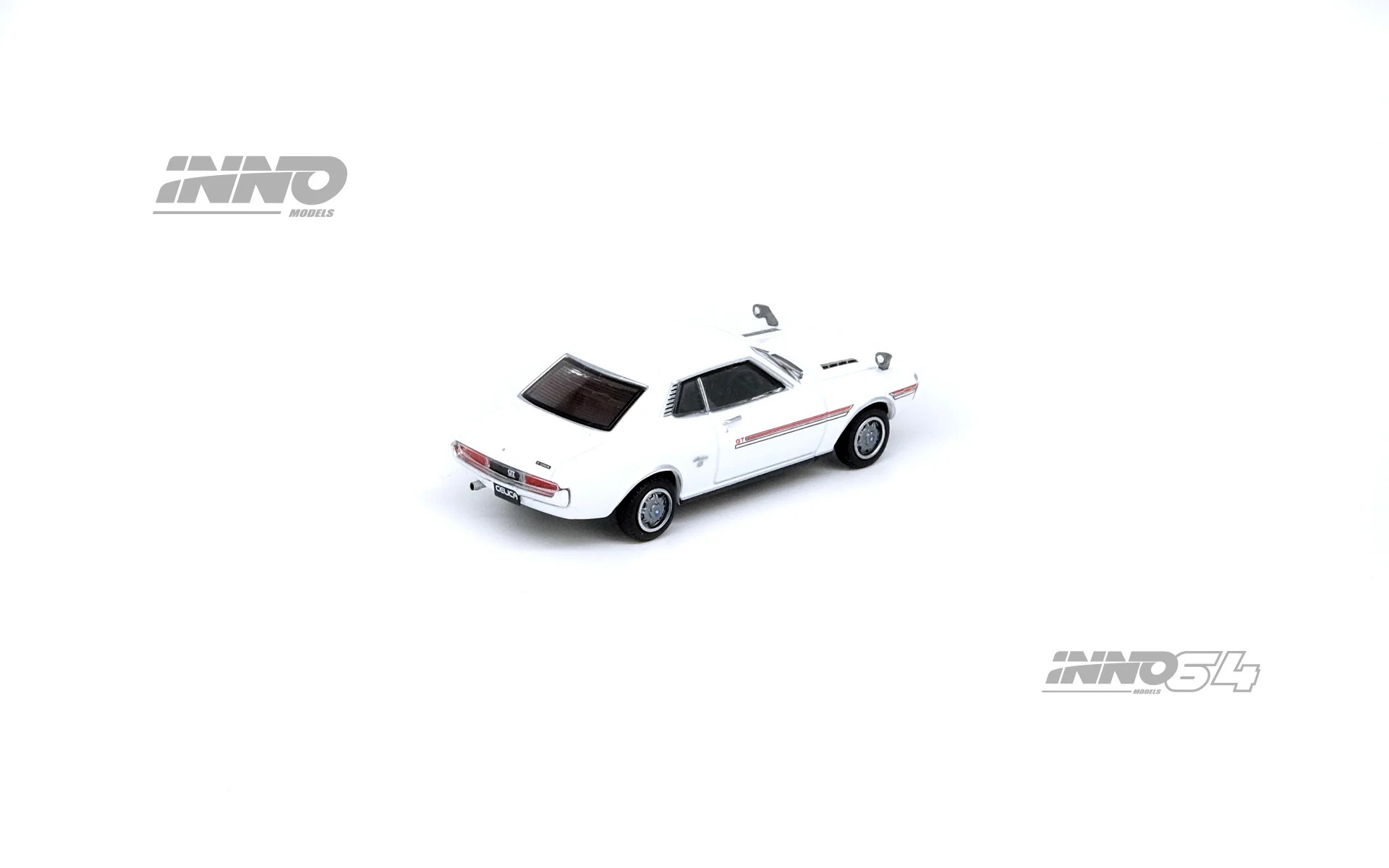 INNO64 1:64 Toyota Celica 1600GT (TA22) in White - Image 4