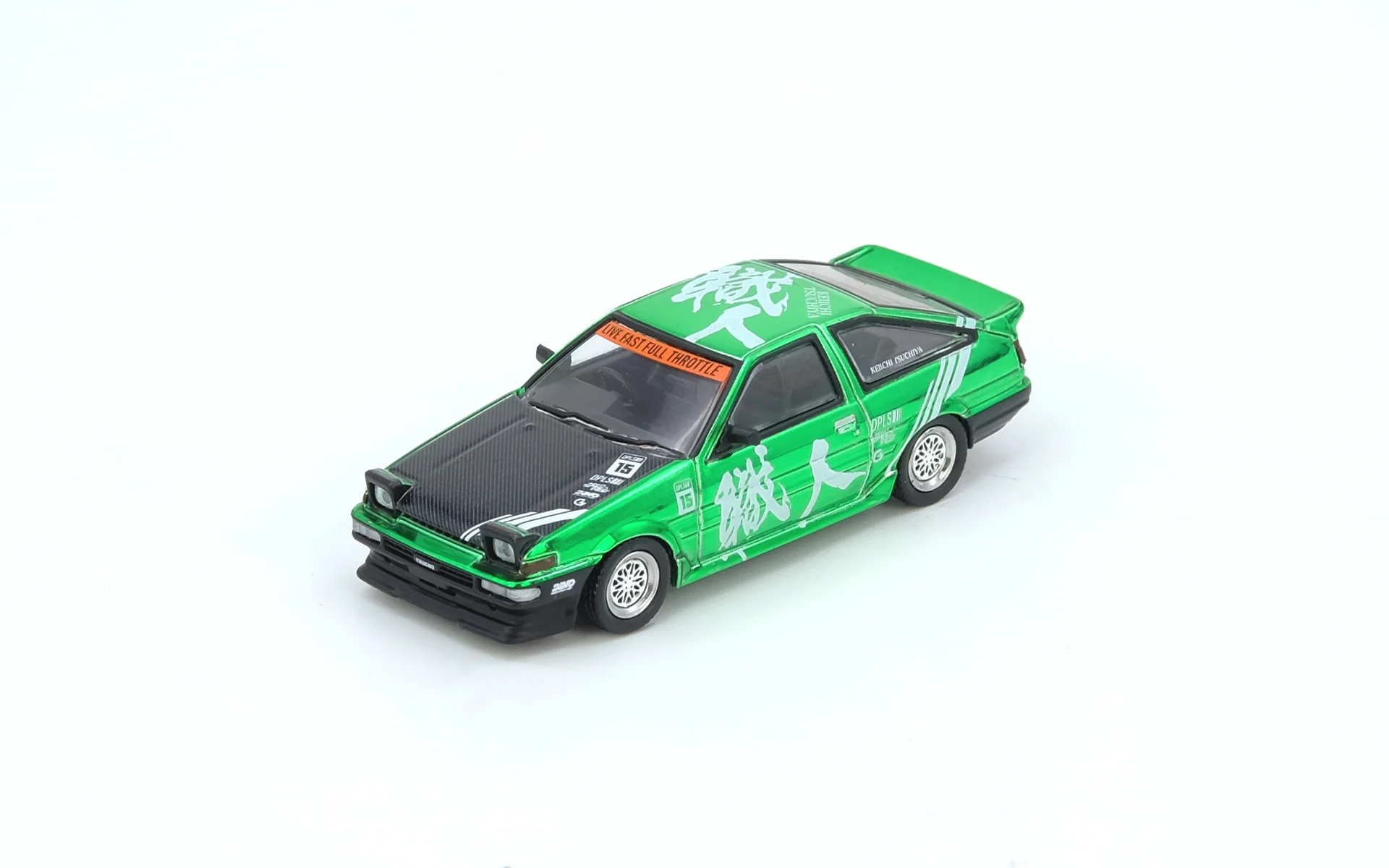 INNO64 1:64 TOYOTA SPRINTER TRUENO AE86 "KEIICHI TSUCHIYA" Limited Edition - Image 5
