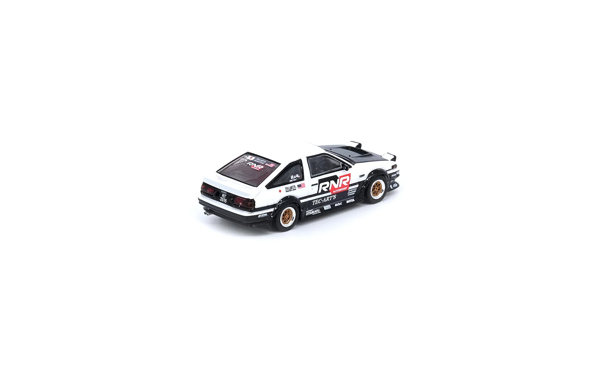 INNO64 1:64 Toyota Sprinter Trueno AE86 Tuned by "TEC-ART" @TrackerZ Day Malaysia Special Event Model - Image 2