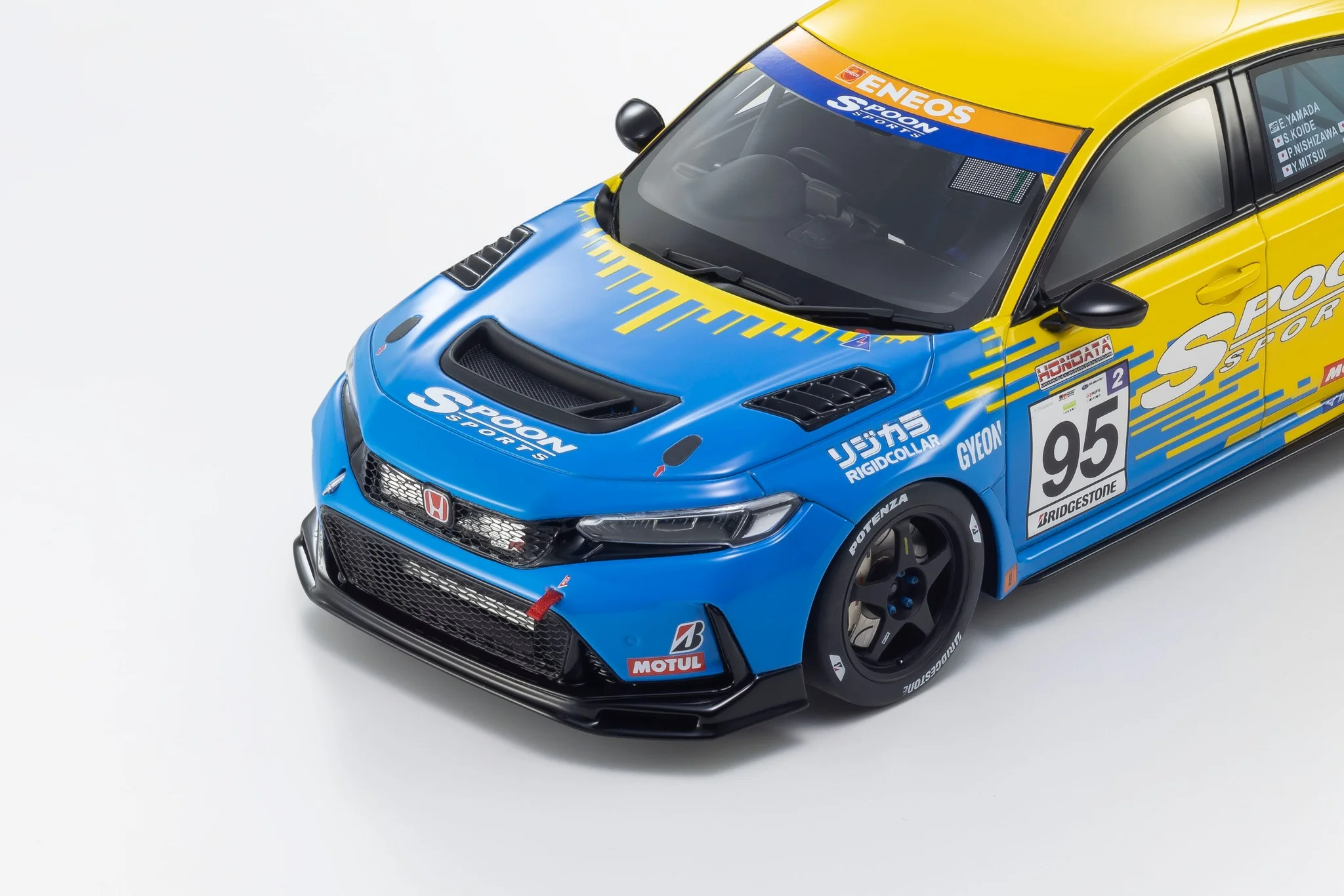 *PREORDER* Kyosho 1:18 Honda Civic Type-R (FL5) #95 Spoon Sports Edition - Image 6