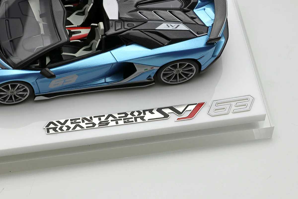Make Up Co., Ltd / EIDOLON 1:43 Lamborghini Aventador SVJ 63 Roadster -Tribute Miura Roadster- 2021 - Image 10