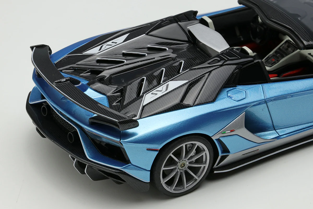Make Up Co., Ltd / EIDOLON 1:43 Lamborghini Aventador SVJ 63 Roadster -Tribute Miura Roadster- 2021 - Image 4