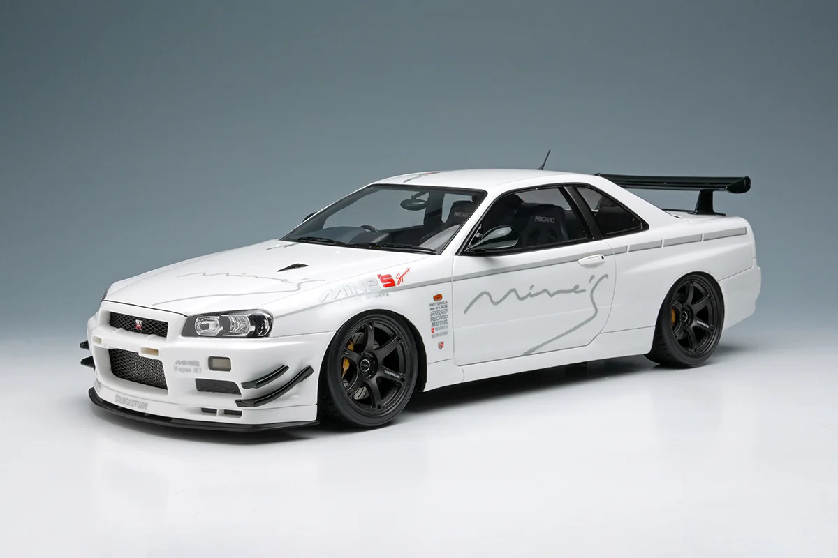 Make Up Co., Ltd / Eidolon 1:18 Nissan Skyline GT-R (BNR34) Mine's V-spec N1 Tokyo Auto Salon 2024 - Image 3