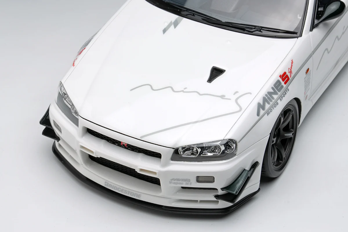 Make Up Co., Ltd / Eidolon 1:18 Nissan Skyline GT-R (BNR34) Mine's V-spec N1 Tokyo Auto Salon 2024 - Image 4