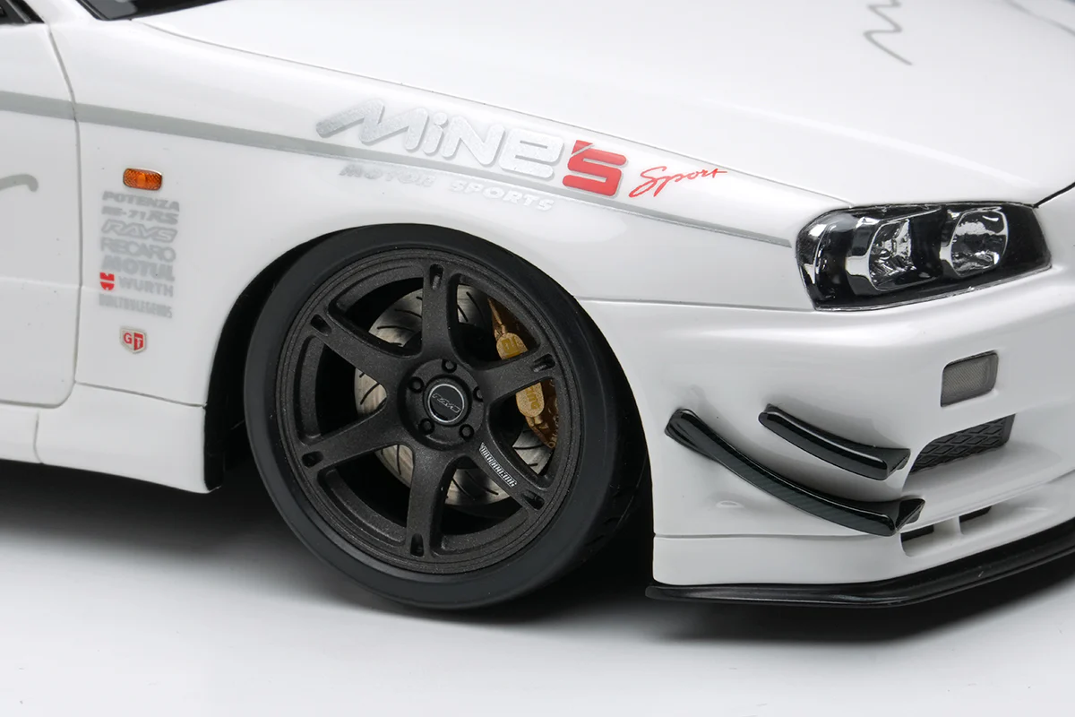 Make Up Co., Ltd / Eidolon 1:18 Nissan Skyline GT-R (BNR34) Mine's V-spec N1 Tokyo Auto Salon 2024 - Image 7