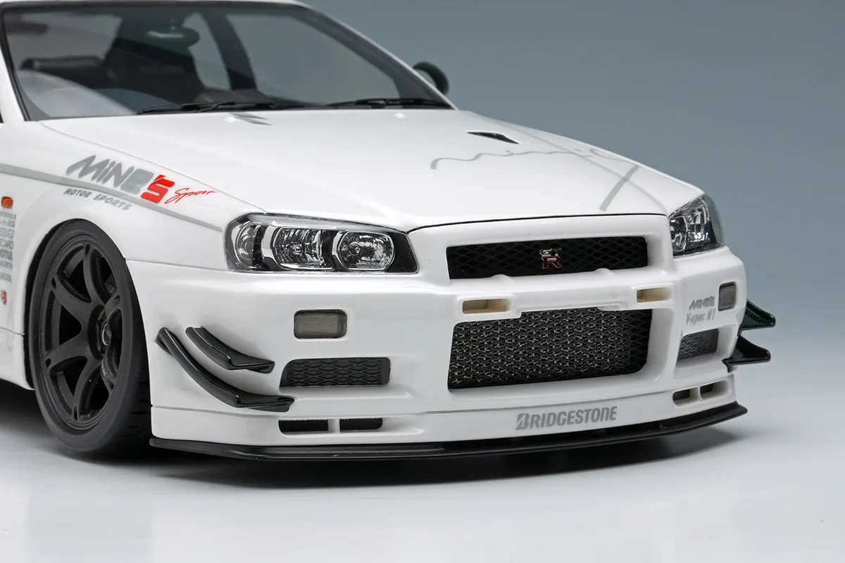 Make Up Co., Ltd / Eidolon 1:18 Nissan Skyline GT-R (BNR34) Mine's V-spec N1 Tokyo Auto Salon 2024 - Image 8
