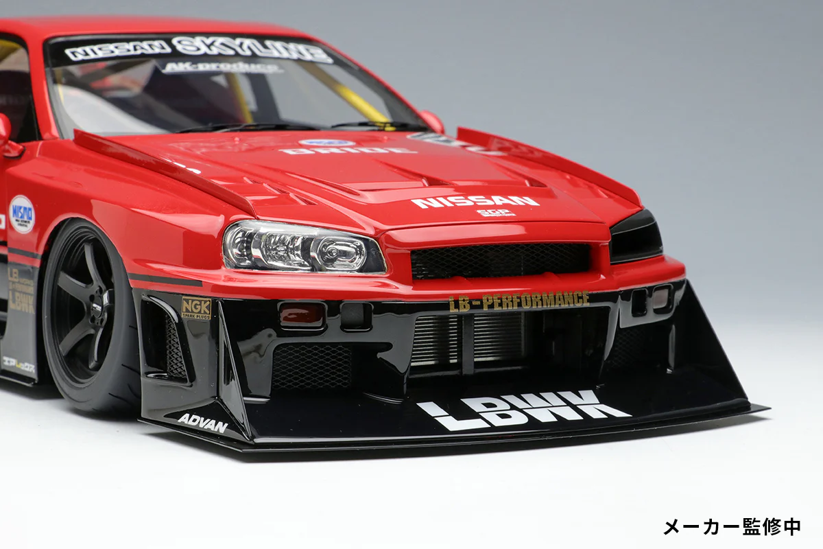 Make Up Co., Ltd / Eidolon 1:18 Nissan Skyline LB-ER34 Super Silhouette TOKYO AUTO SALON 2022 - Image 6