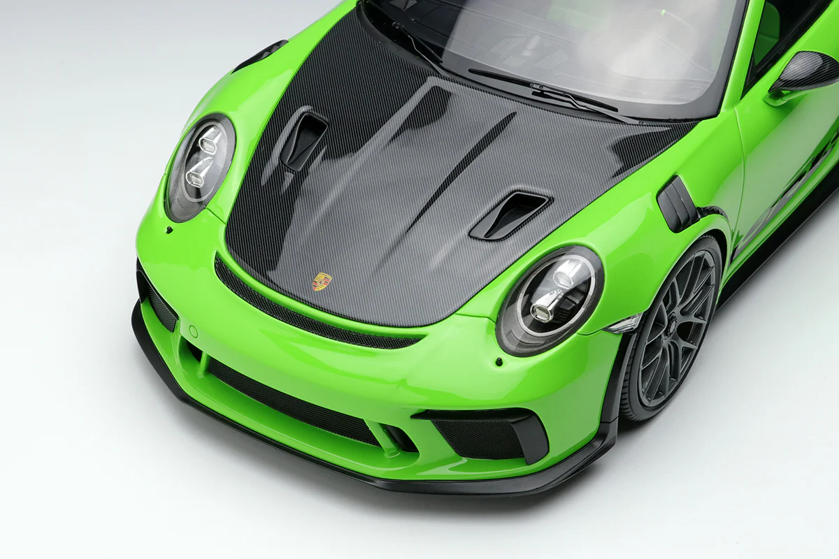 Make Up Co., Ltd / EIDOLON 1:18 Porsche 911 (991.2) GT3 RS Weissach Package 2019 in Lizard Green - Image 2
