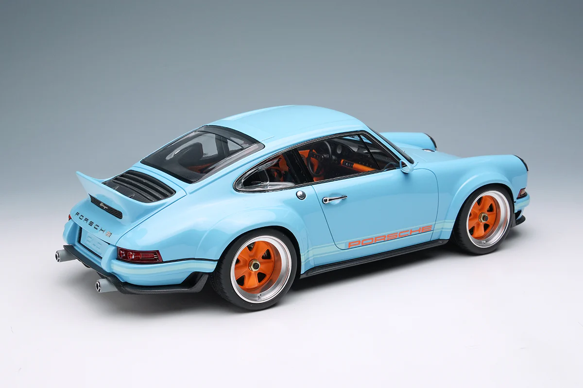 Make Up Co., Ltd / Eidolon 1:18 Porsche 911 DLS 2023 in Gulf Blue - Image 2