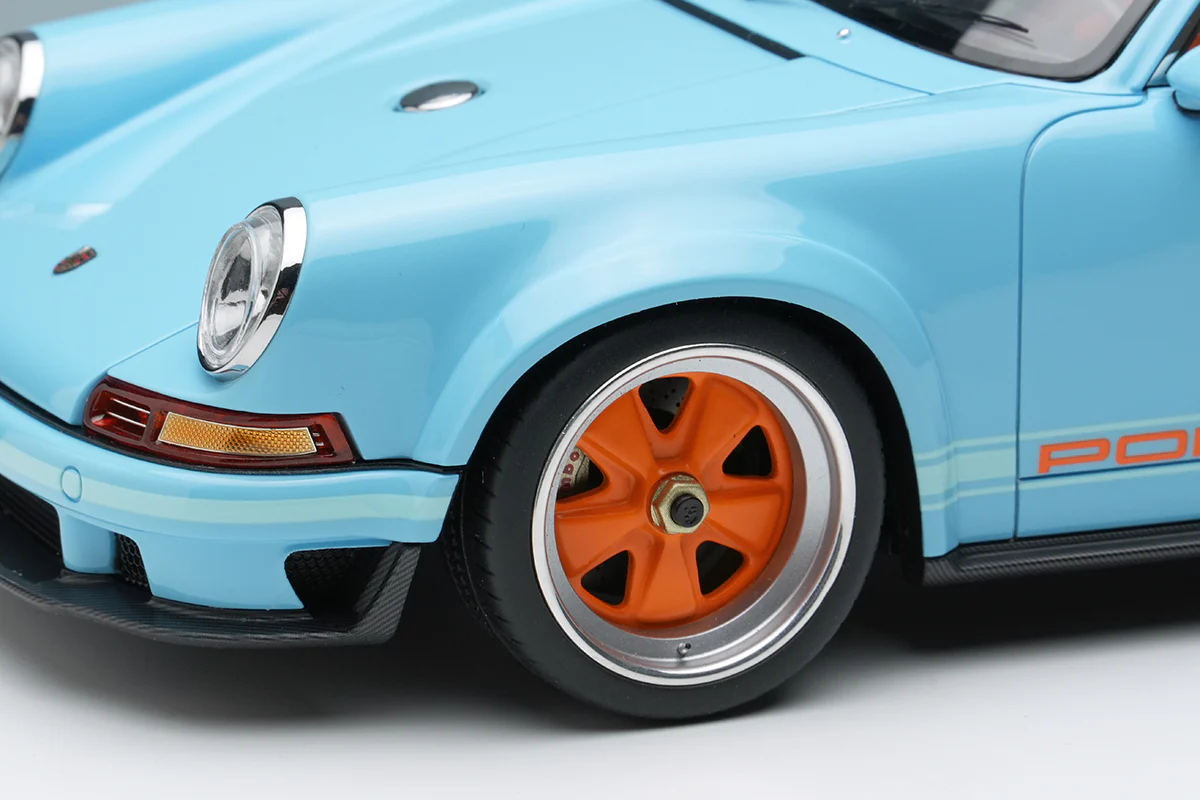 Make Up Co., Ltd / Eidolon 1:18 Porsche 911 DLS 2023 in Gulf Blue - Image 5