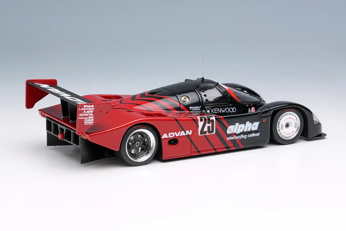 Make Up Co., Ltd / Vision 1:43 Porsche 962C "ADVAN Alpha Nova" JSPC Fuji 500km 1989 No.25 6th - Image 2