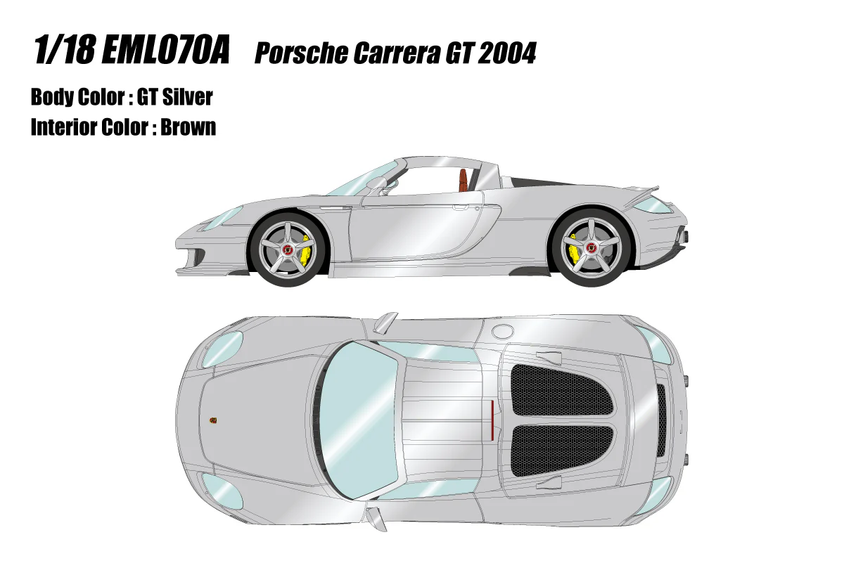 Make Up Co., Ltd / Eidolon 1:18 Porsche Carrera 2004 GT - Image 6