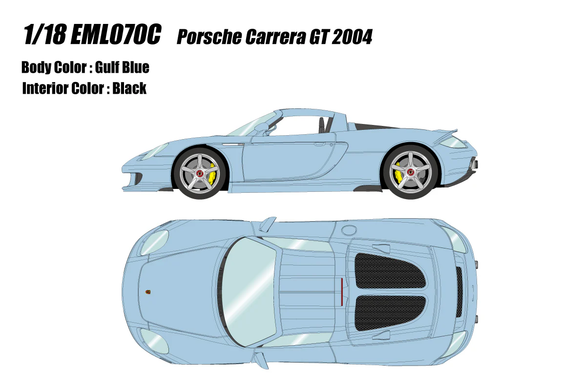 Make Up Co., Ltd / Eidolon 1:18 Porsche Carrera 2004 GT - Image 8
