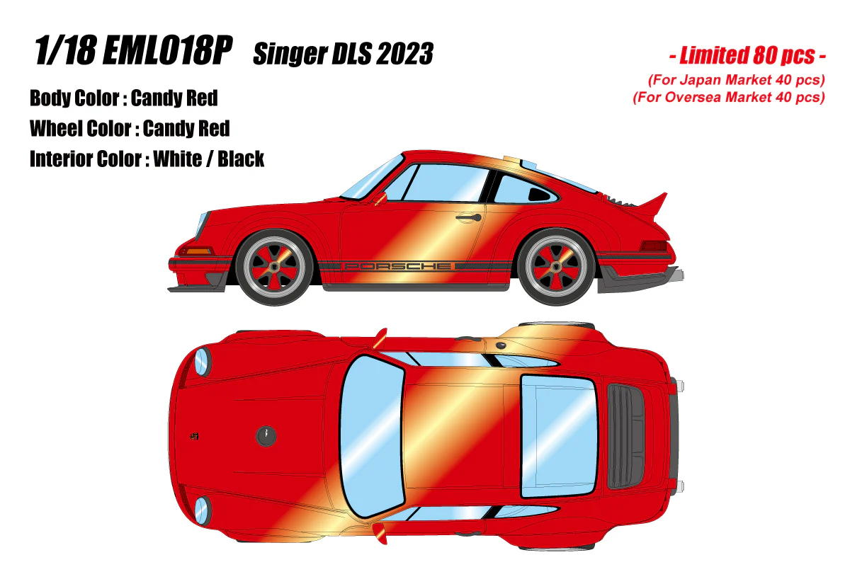 *PREORDER* Make Up Co., Ltd / Eidolon 1:18 Porsche Singer 911 DLS 2023 Version - Image 7