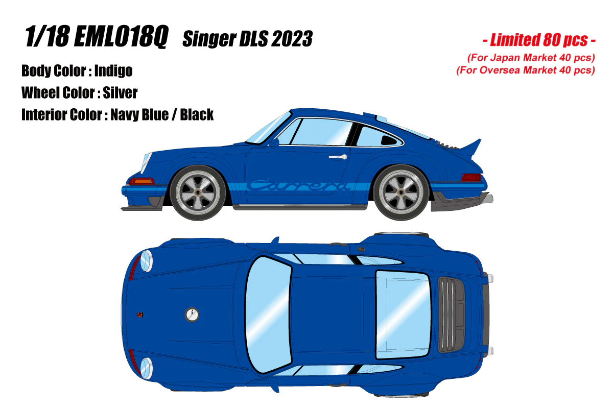 *PREORDER* Make Up Co., Ltd / Eidolon 1:18 Porsche Singer 911 DLS 2023 Version - Image 8